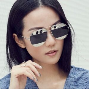 CHRISTIAN DIOR SPLIT SCREEN AVIATORS